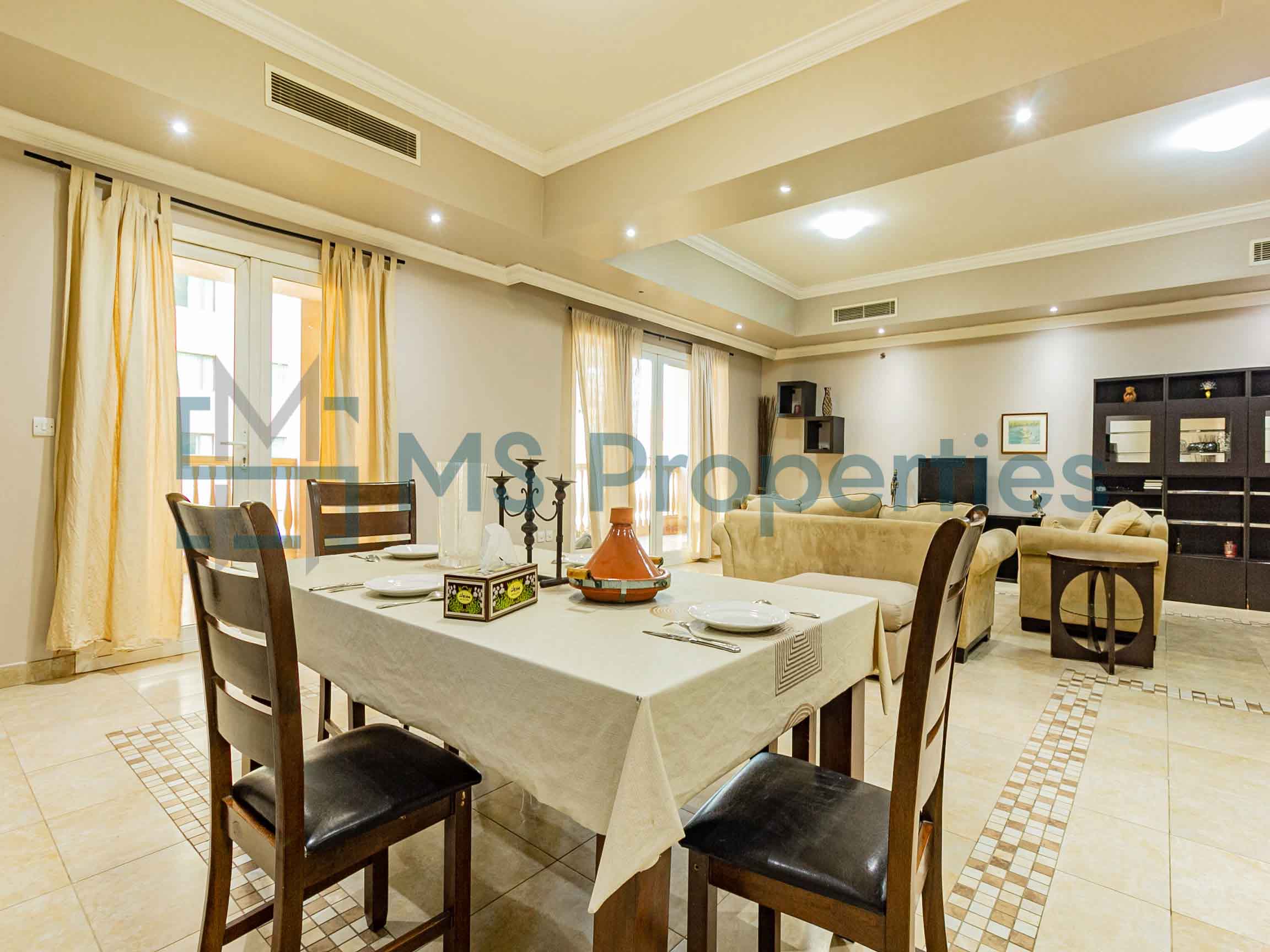 Semi Furnished | 2BHK Apartment with Huge Balcony