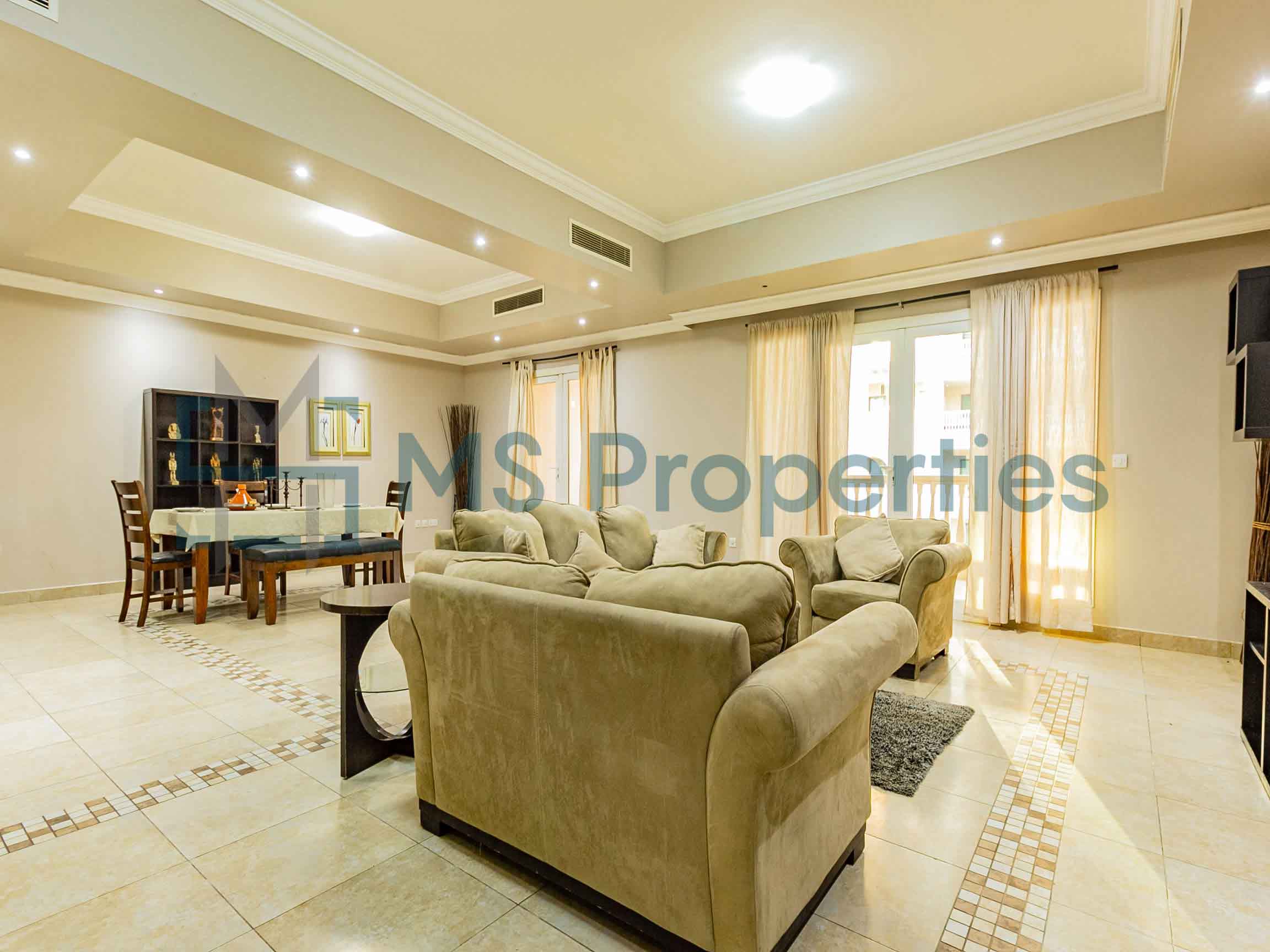 Semi Furnished | 2BHK Apartment with Huge Balcony