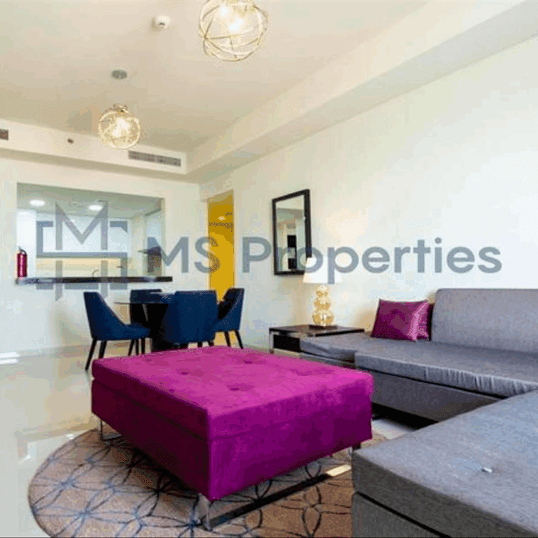 Nicely Furnished 1BHK Flat with Sea View Balcony