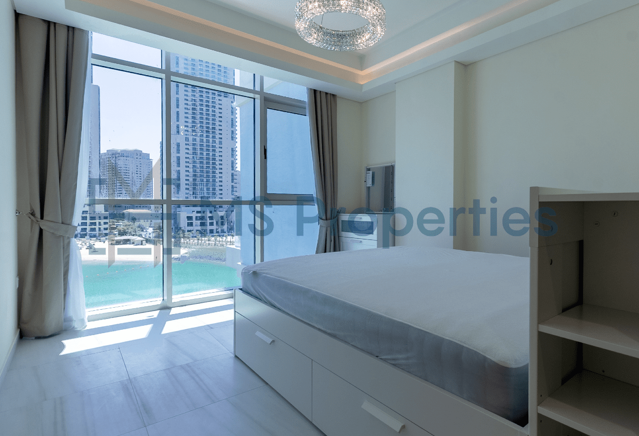1BR Apartment Sea View Balcony +Bills Included