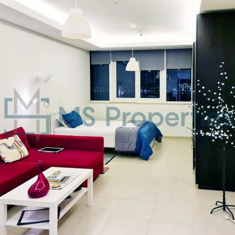 Amazing Studio Flat in The Pearl with Title Deed