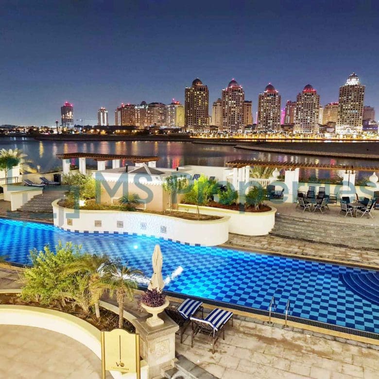 Amazing Studio Flat in The Pearl with Title Deed