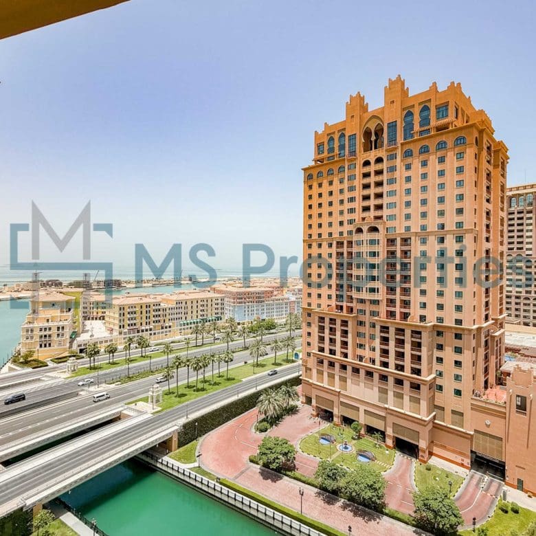 Elegant 3BR+Maid Flat with Marina Balcony For Sale