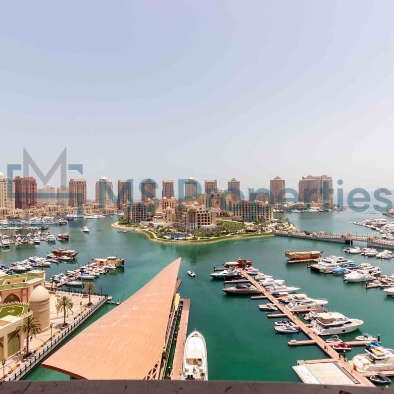 Elegant 3BR+Maid Flat with Marina Balcony For Sale