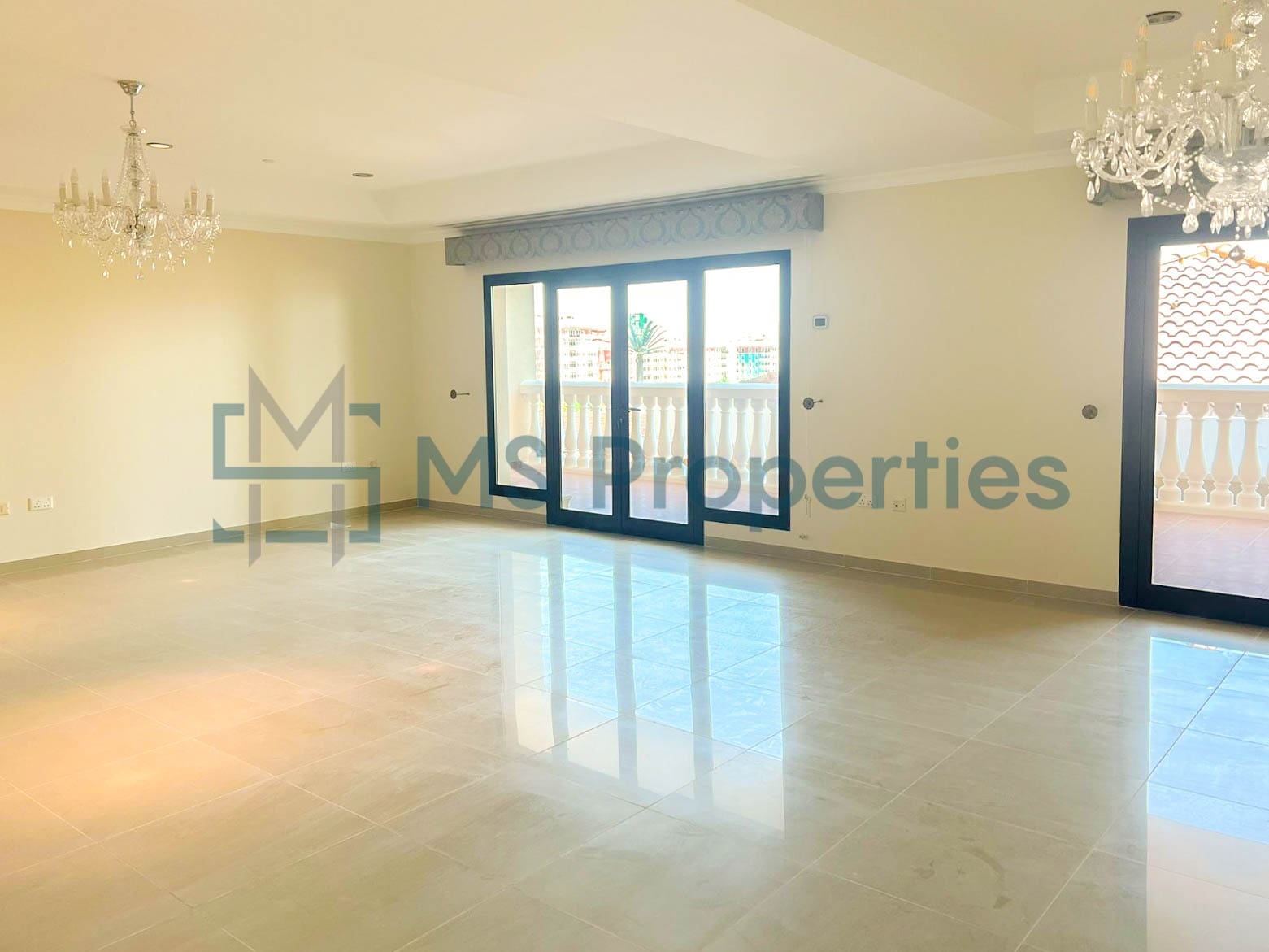 Spacious 2BHK Apartment with Amazing Balcony View