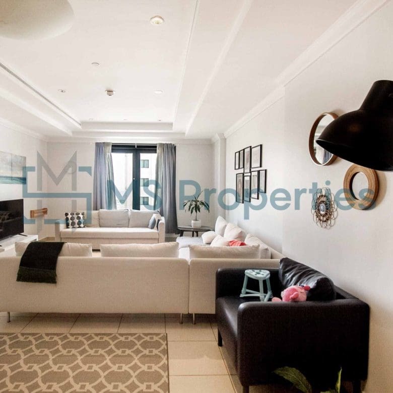 Modern 1-Bedroom Flat in the Heart of The Pearl