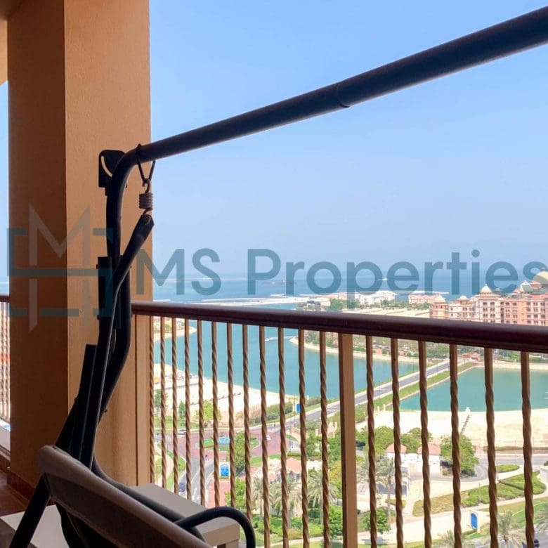 Luxurious 1BR + Office Flat with balcony For Sale