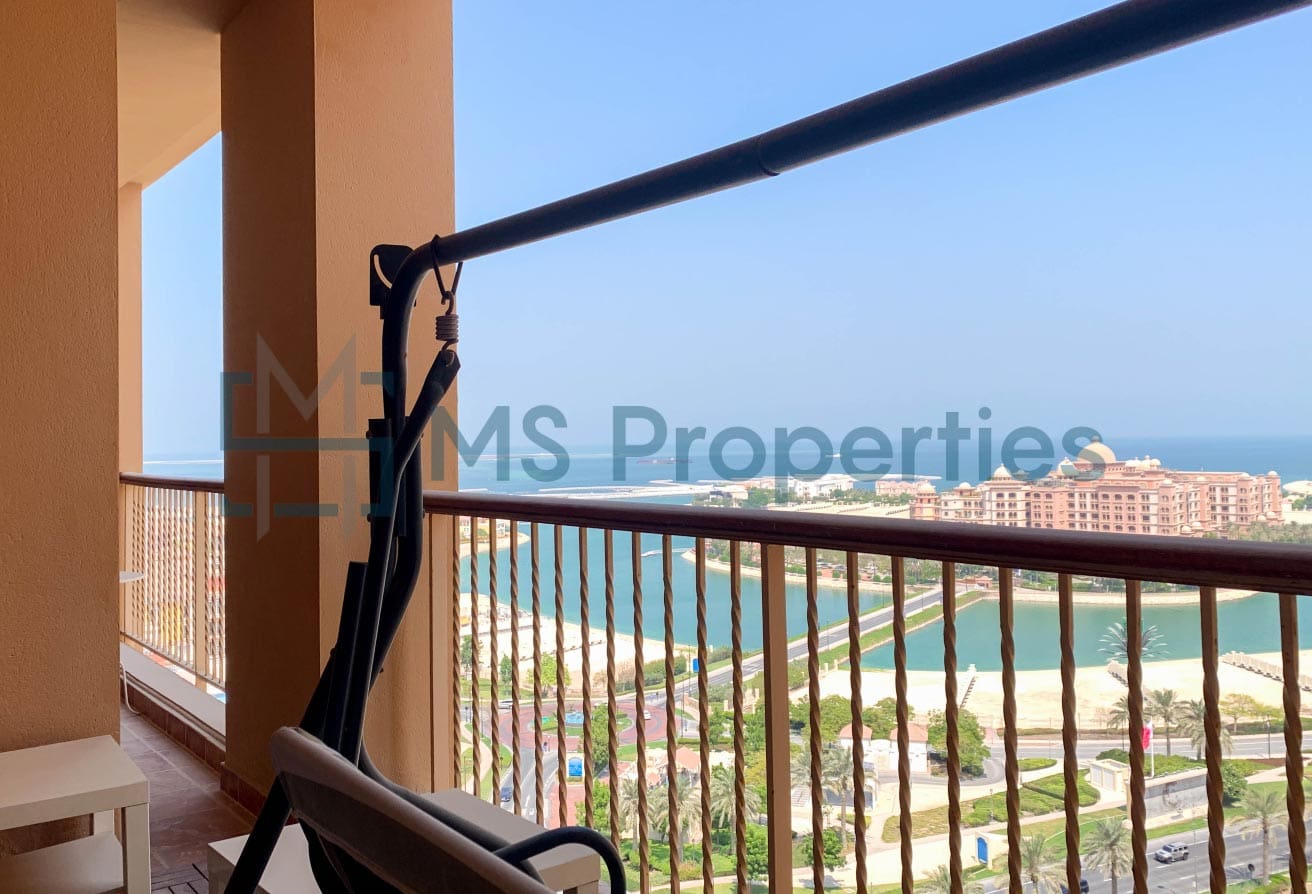 Luxurious 1BR + Office Flat with balcony For Sale