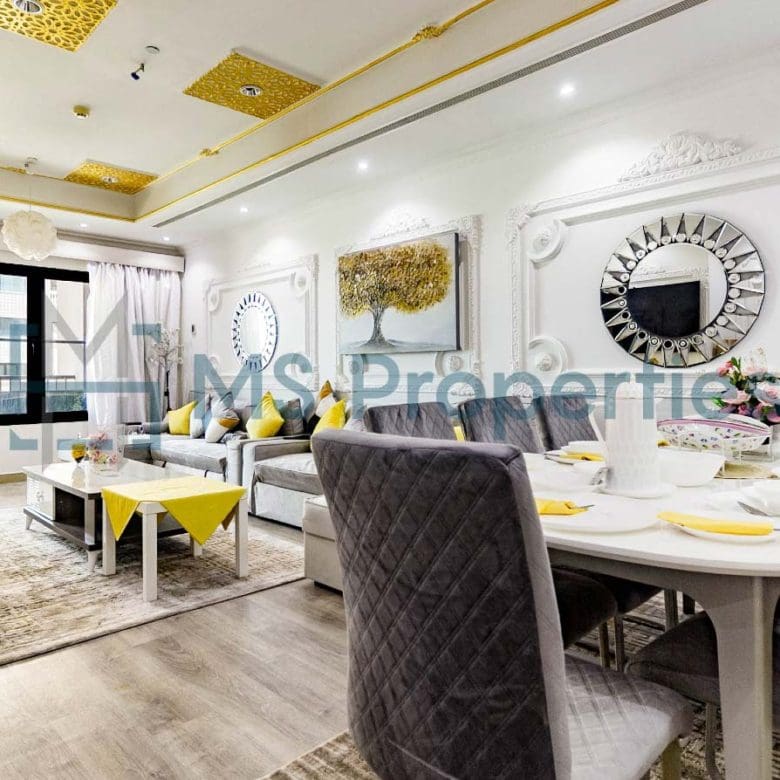 Luxurious 1BR + Office Flat with balcony For Sale
