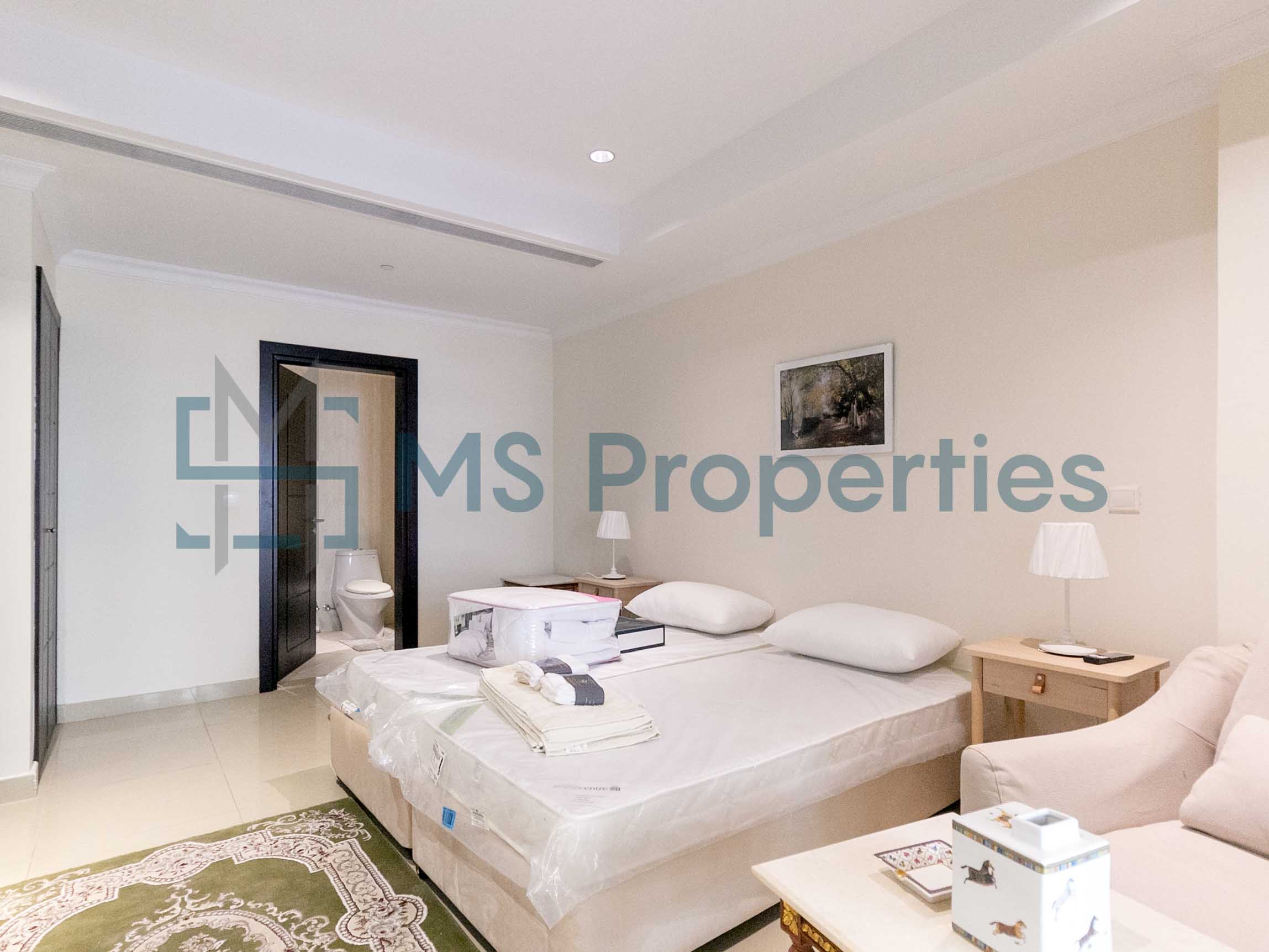 Renovated 2BR+Office Apartment with Huge Balcony