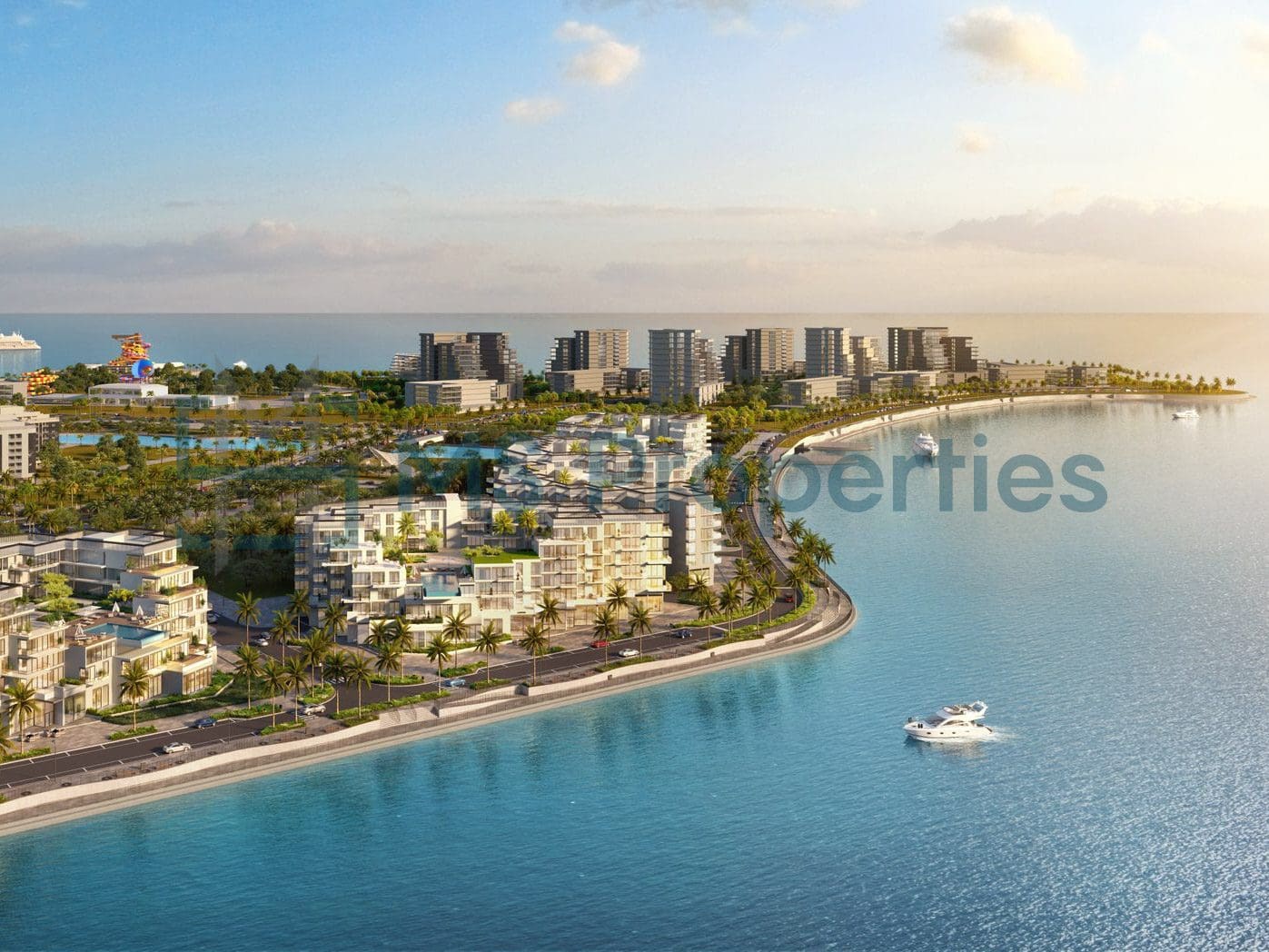 Beach Front Shops for Sale in Qetaifan Island