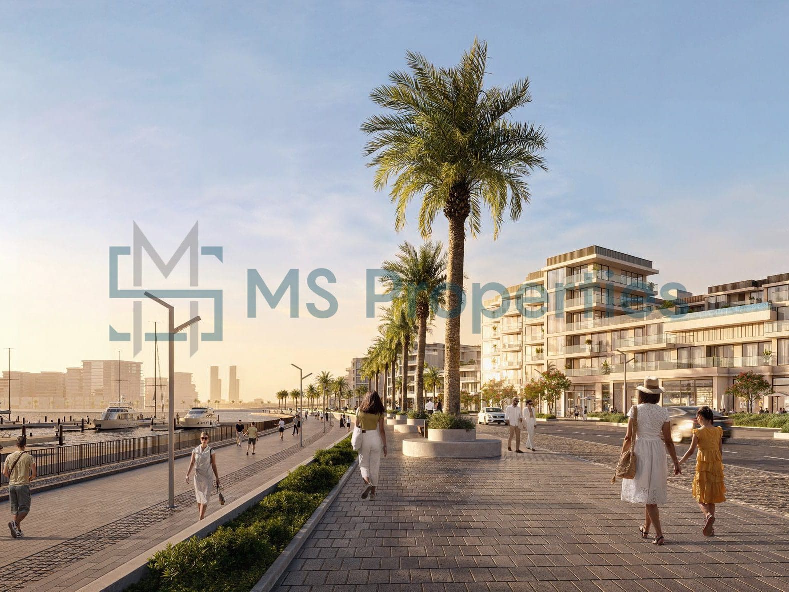 Beach Front Shops for Sale in Qetaifan Island