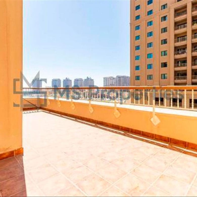 Marina View | 1BHK Apartment | Large Balcony