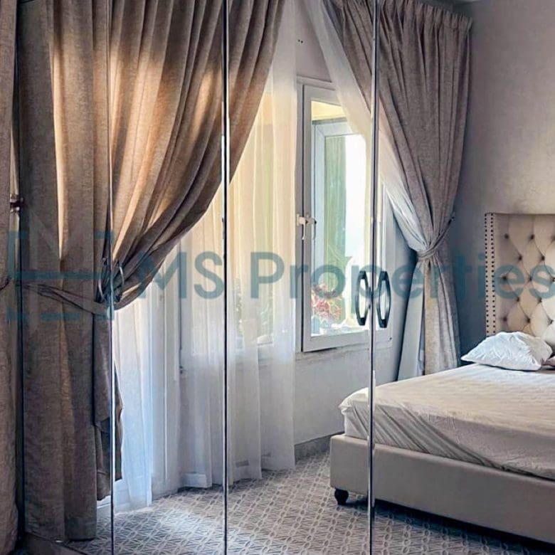 Elegant Interior 2BR Apartment with Amazing Balcony