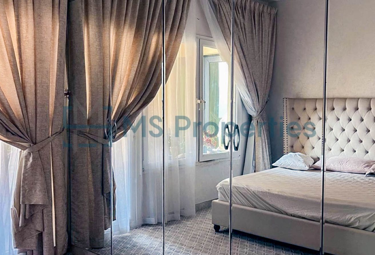 Elegant Interior 2BR Apartment with Amazing Balcony