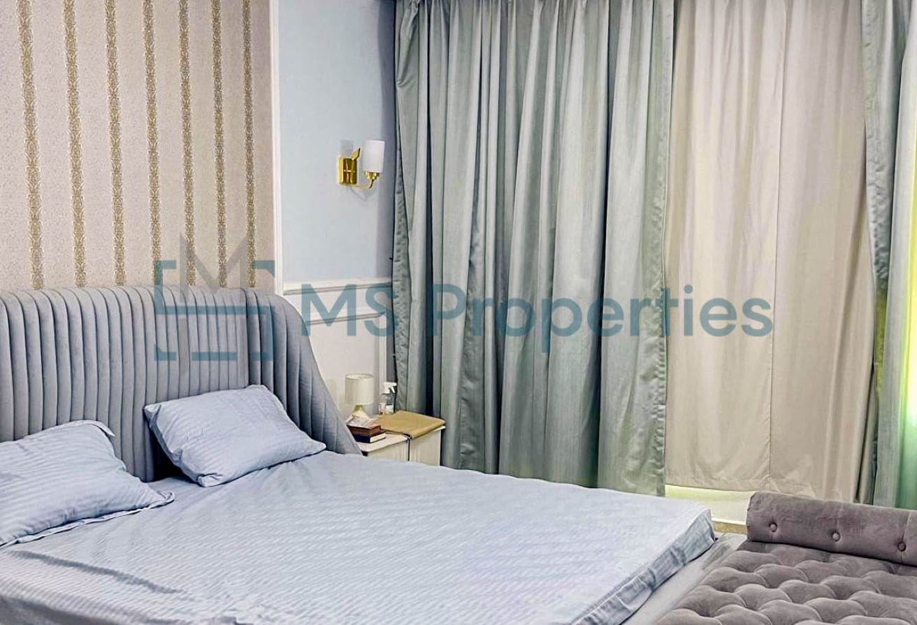 Elegant Interior 2BR Apartment with Amazing Balcony