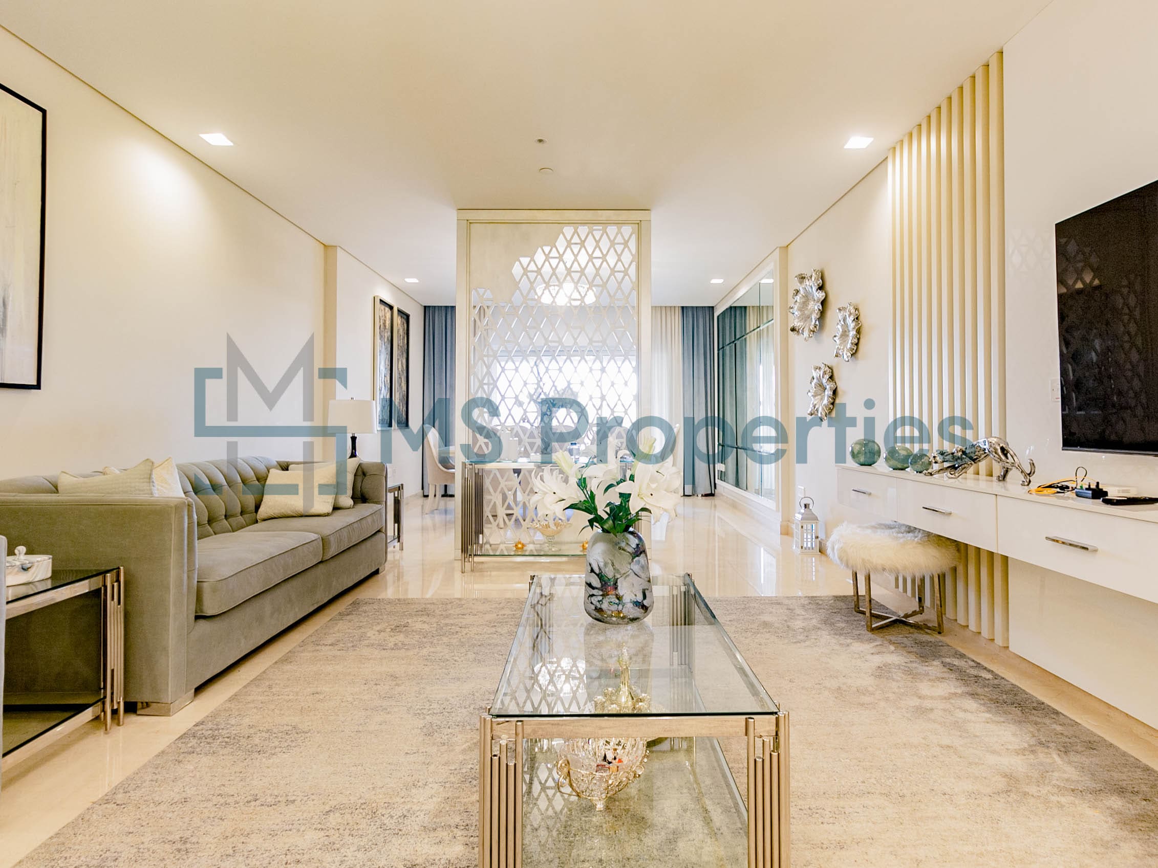 Luxurious 3BR+Maid Apartment with Amazing Balcony