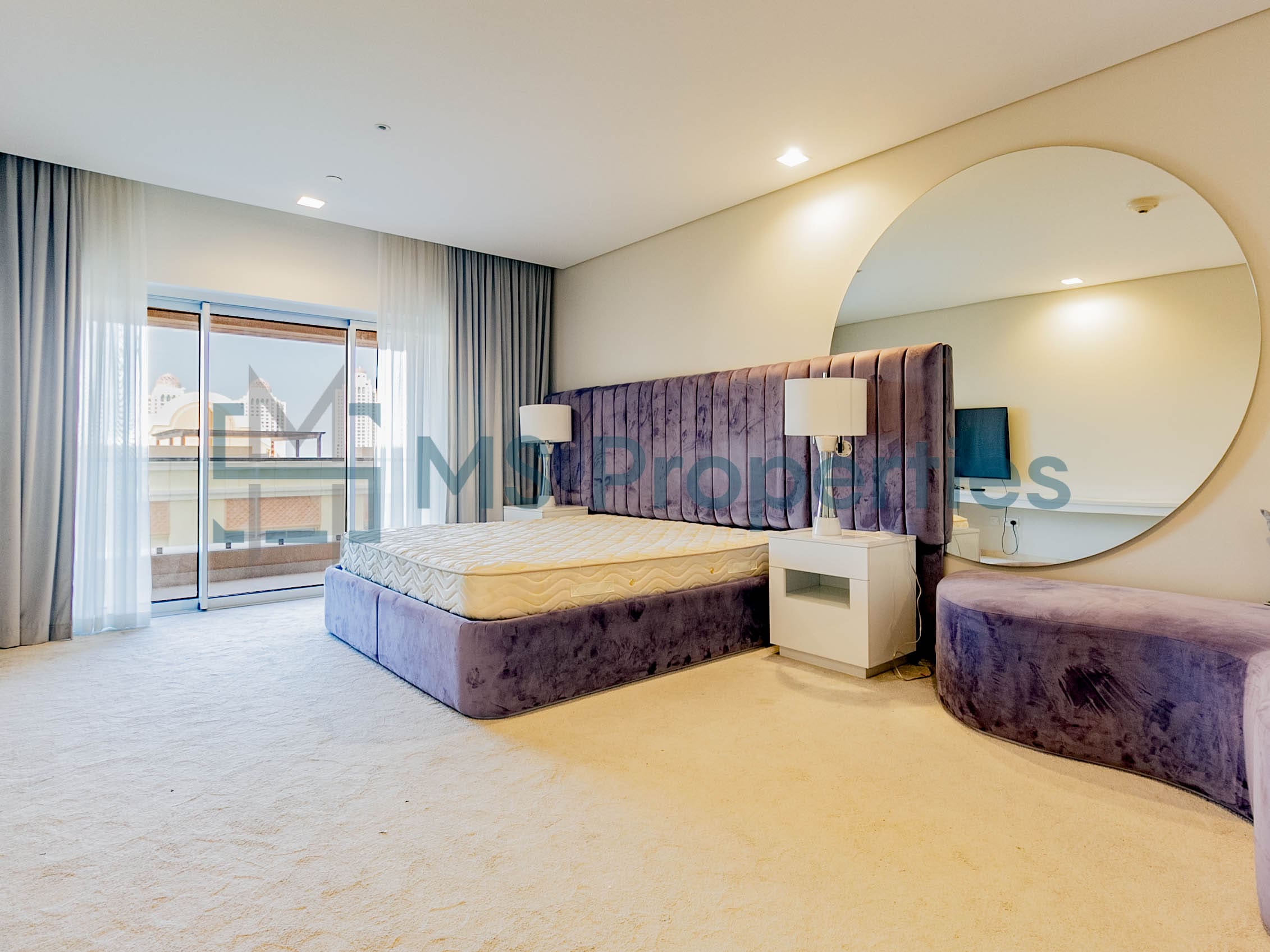 Luxurious 3BR+Maid Apartment with Amazing Balcony