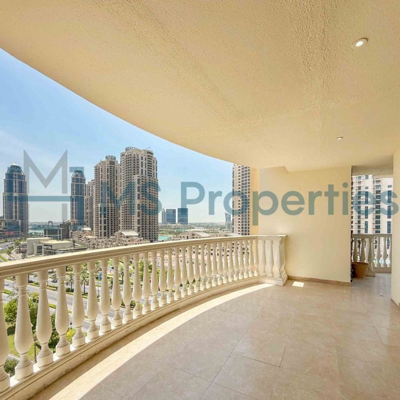 3BHK with Maids Room and Spacious Balcony For Sale