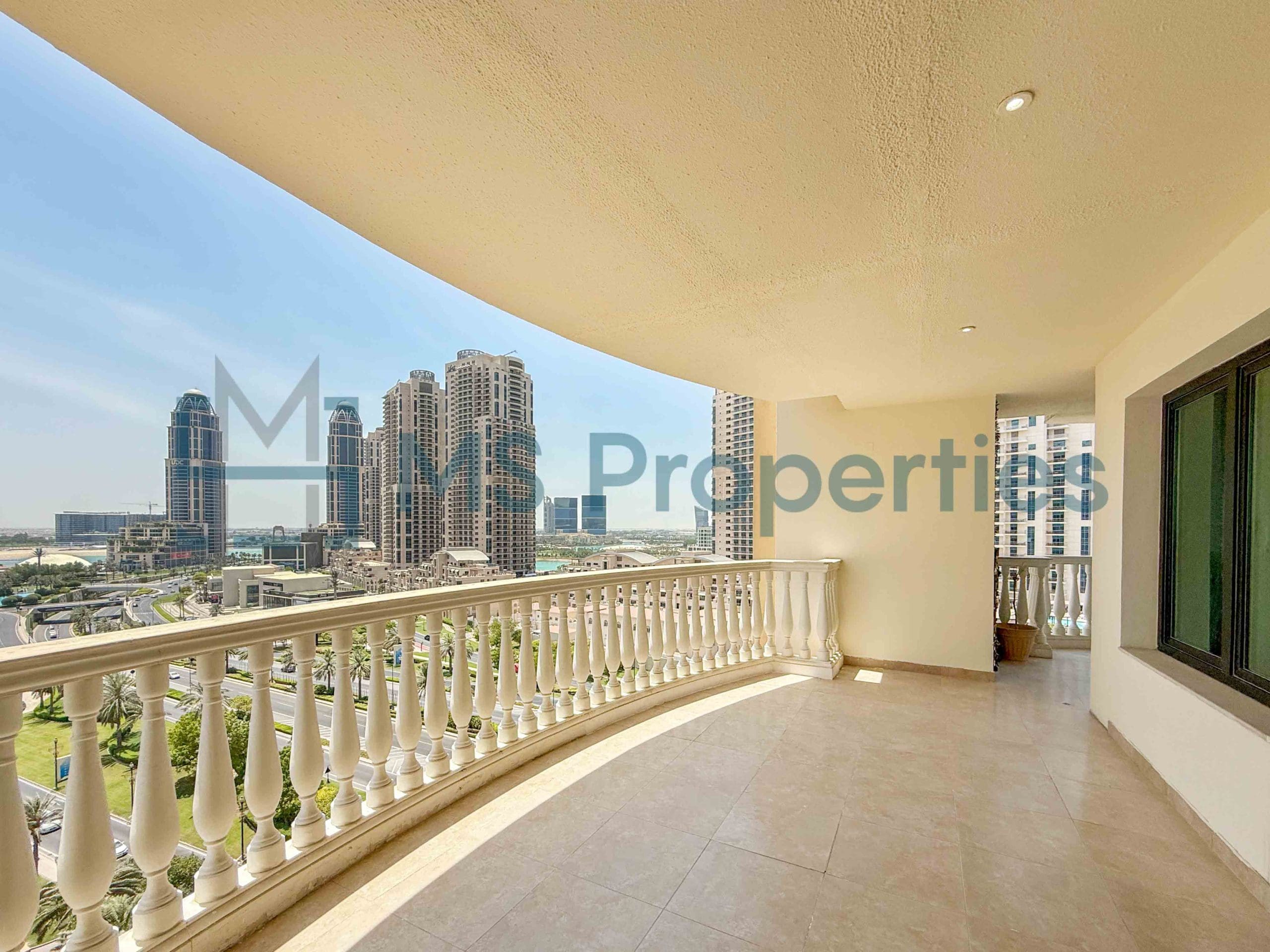 3BHK with Maids Room and Spacious Balcony For Sale