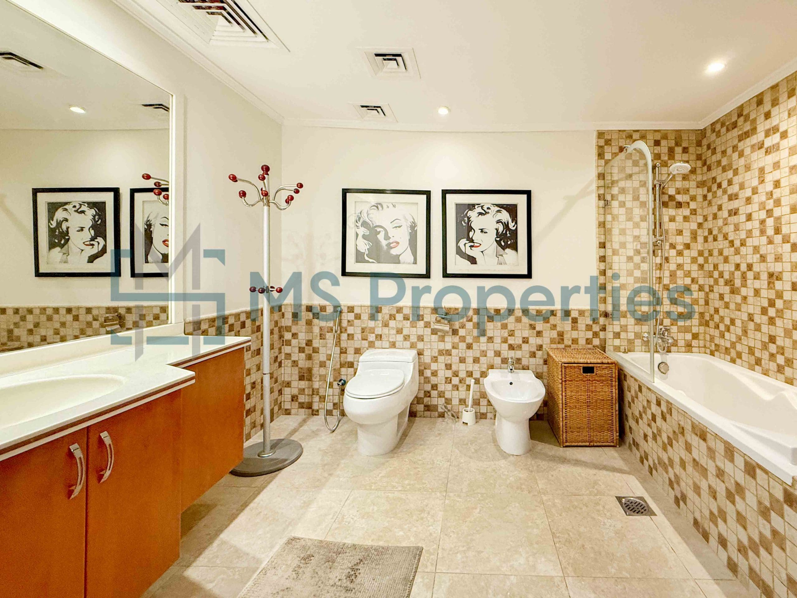 Beautiful 2BR Apartment with Large Balcony