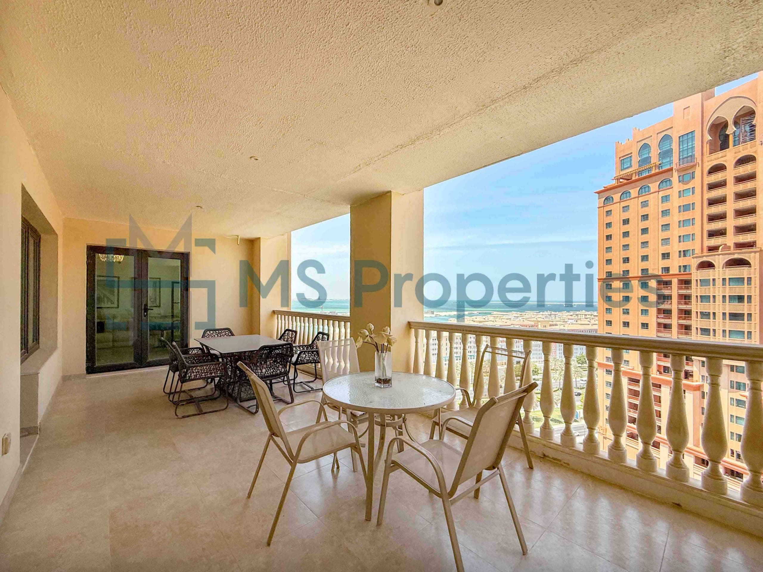 Beautiful 2BR Apartment with Large Balcony