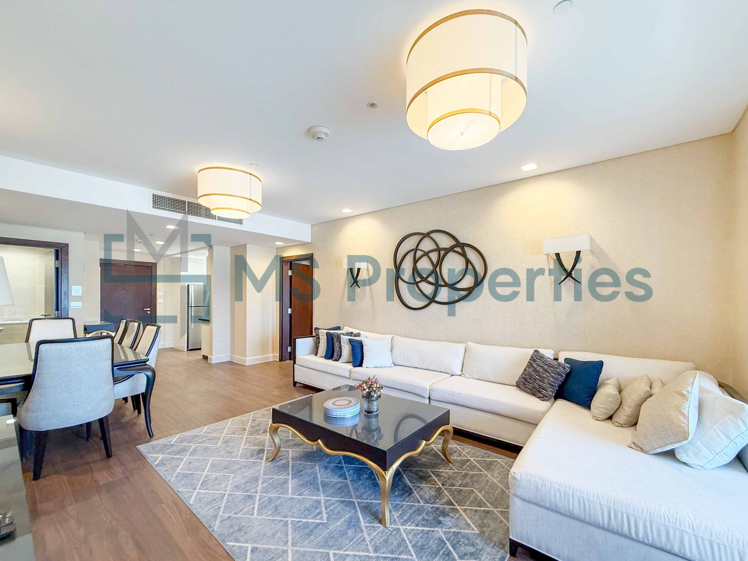 High End 1BHK Apartment with Marina View Balcony
