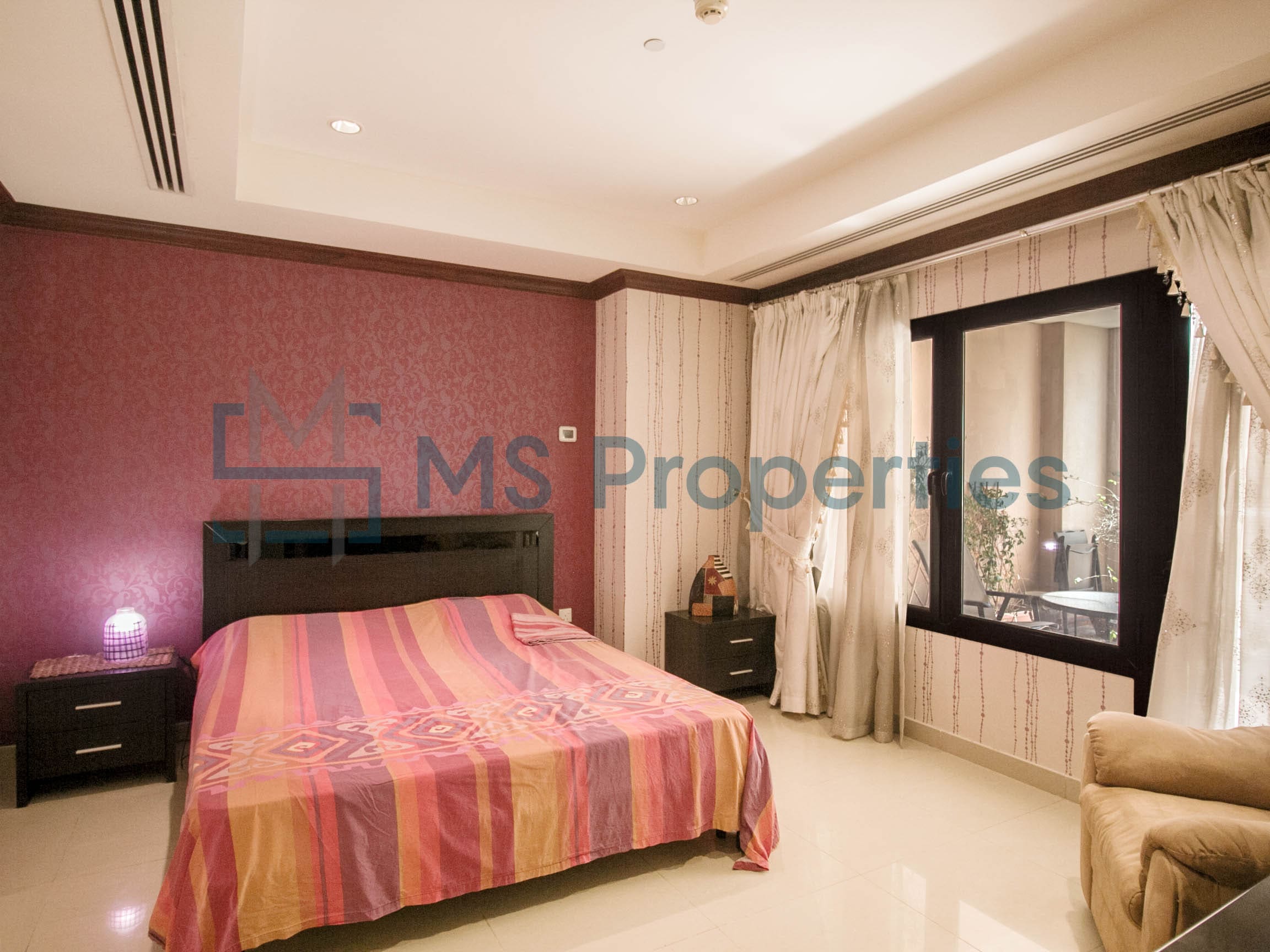 Sophisticated 1BHK Apartment with View Balcony