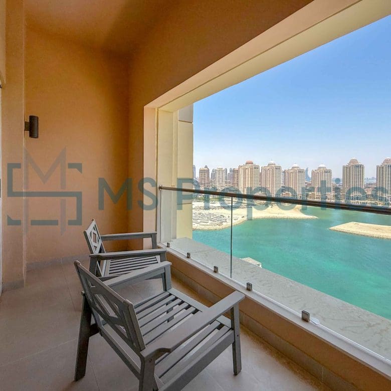 High End 1BHK Apartment with Marina View Balcony