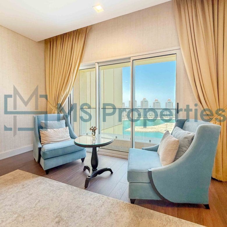 High End 1BHK Apartment with Marina View Balcony
