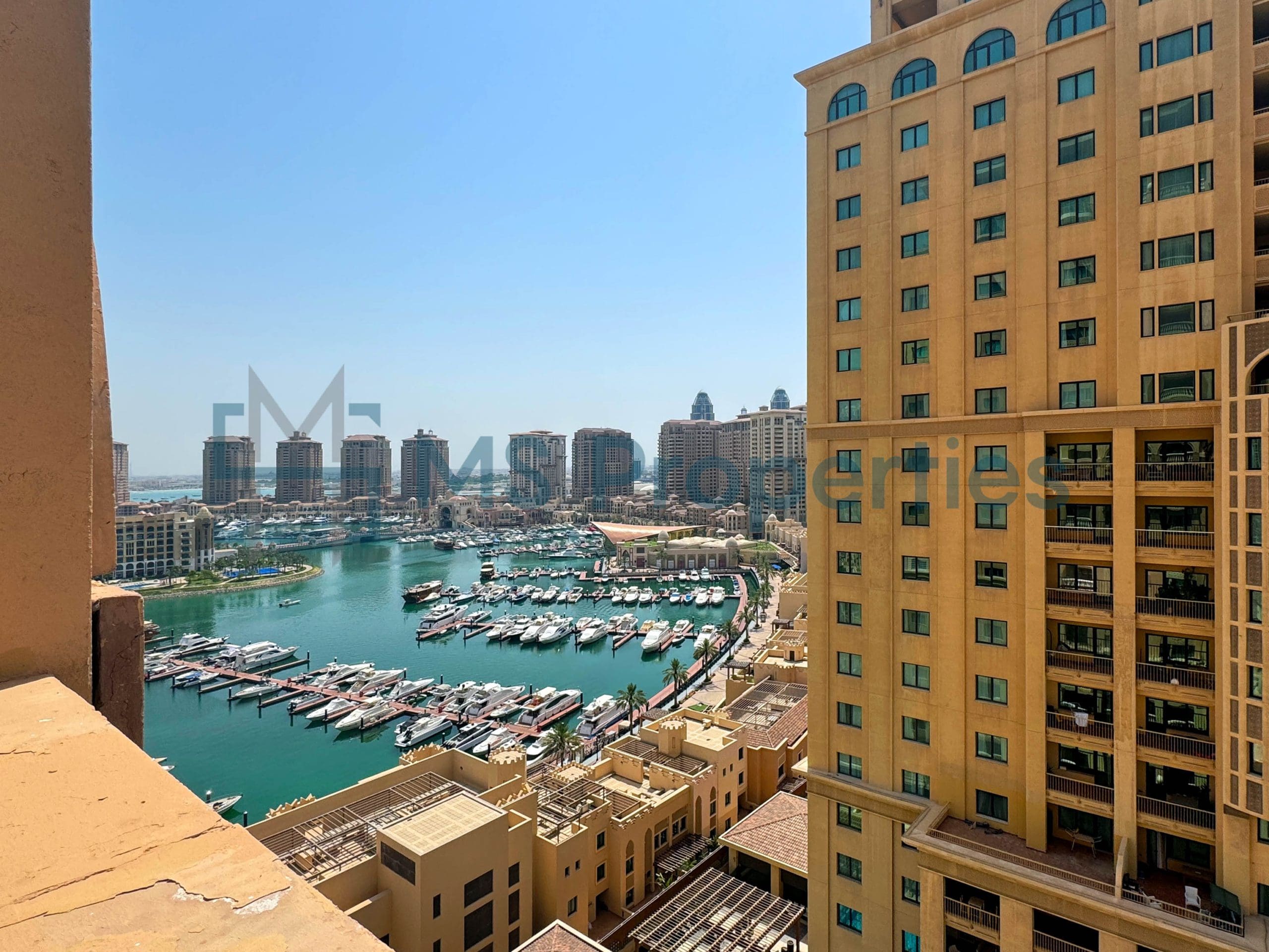 Contemporary 2BR Apartment | Marina Balcony