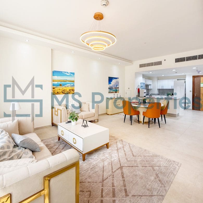 Spectacular 1BR Apartment with Sea View Balcony