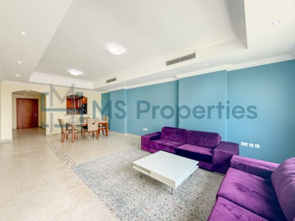 Semi-Furished | 2BHK Flat with Great View Balcony