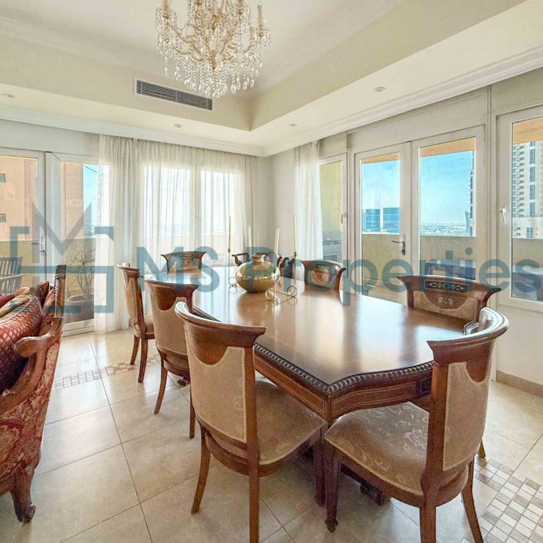 Gorgeous 3BR+Maid Apartment with Amazing Balcony
