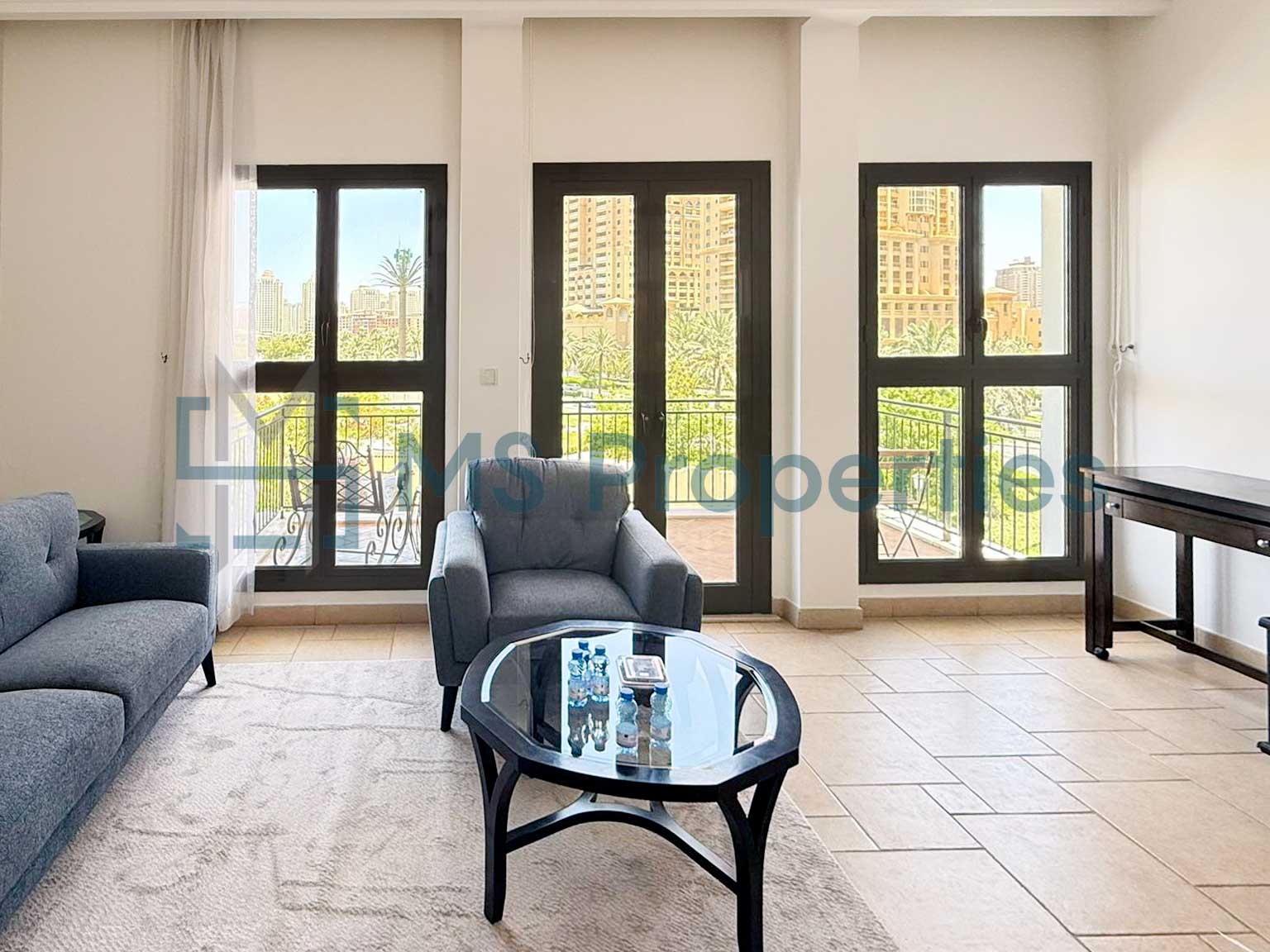 Amazing 1BHK Flat with Balcony in Qanat For Sale
