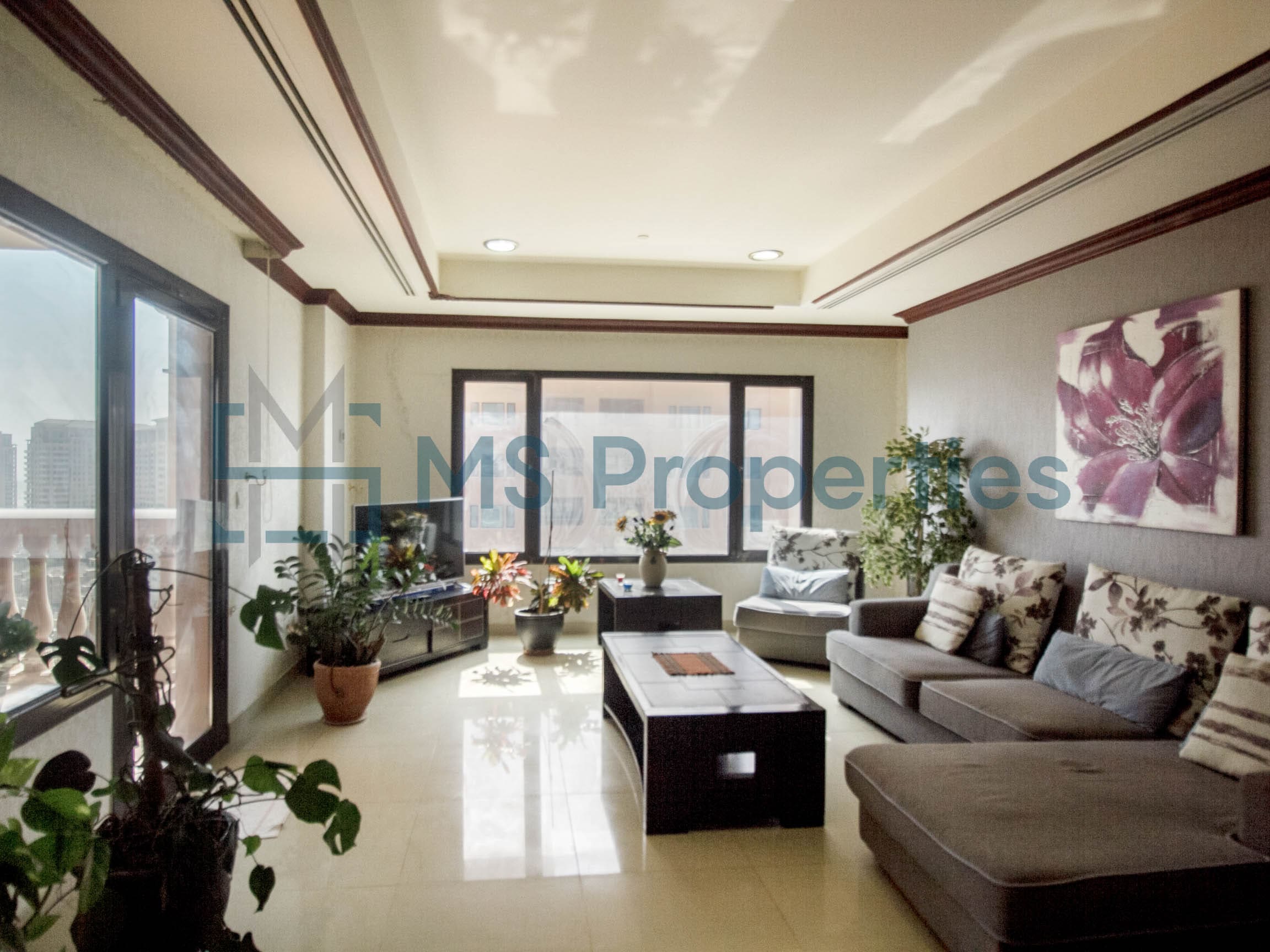Sophisticated 1BHK Apartment with View Balcony