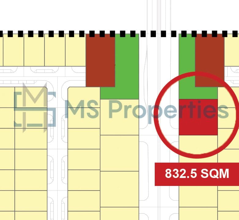 Huge Lot Area 832.50SQM for Sale in Huzoom Lusail