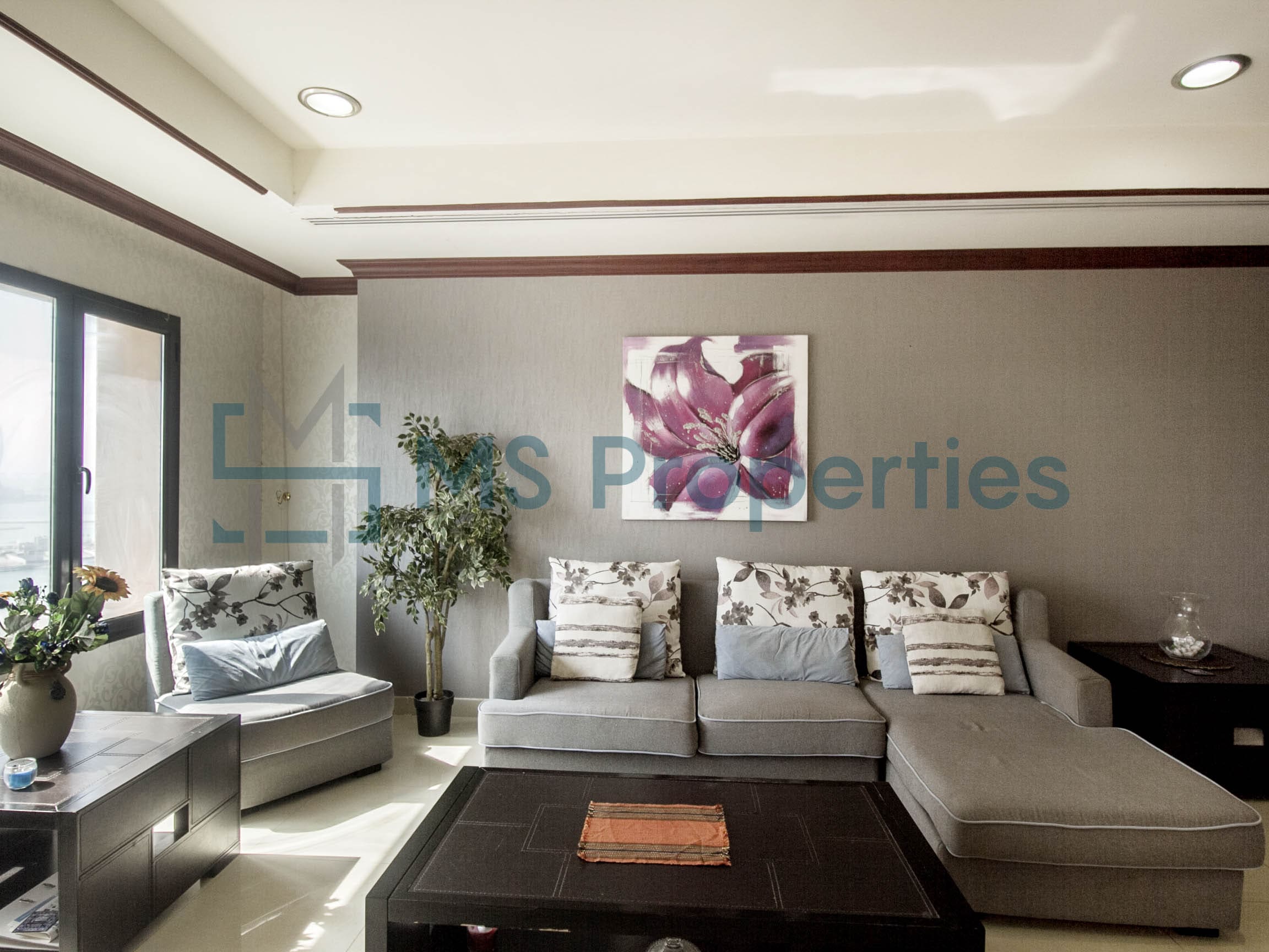 Sophisticated 1BHK Apartment with View Balcony