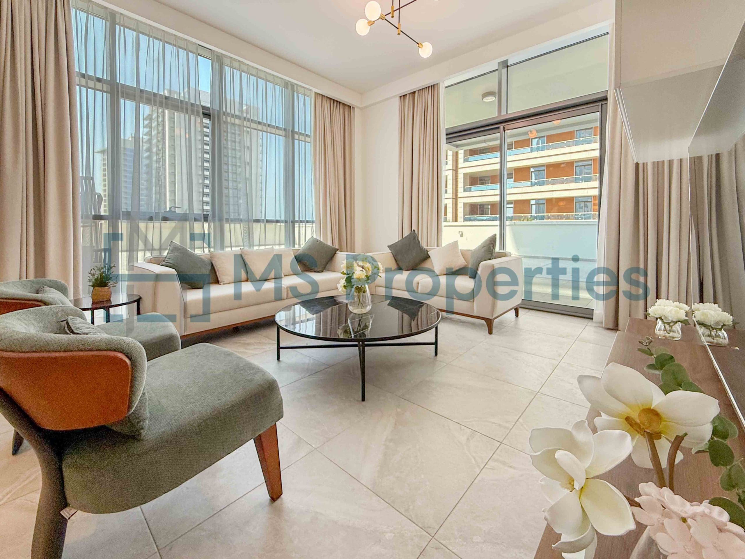 Extraordinary 2BR+Maid | Large Terrace +1MonthFree