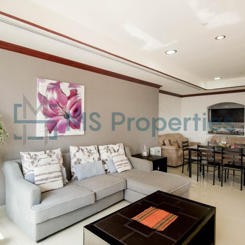 Sophisticated 1BHK Apartment with View Balcony