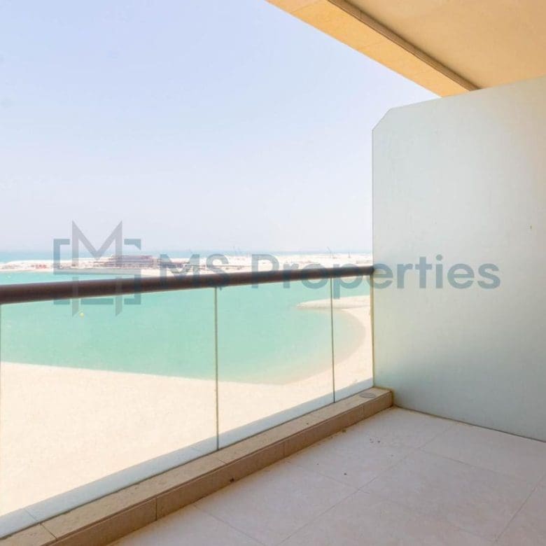 Gorgeous 2BR Flat with Amazing Sea View Balcony
