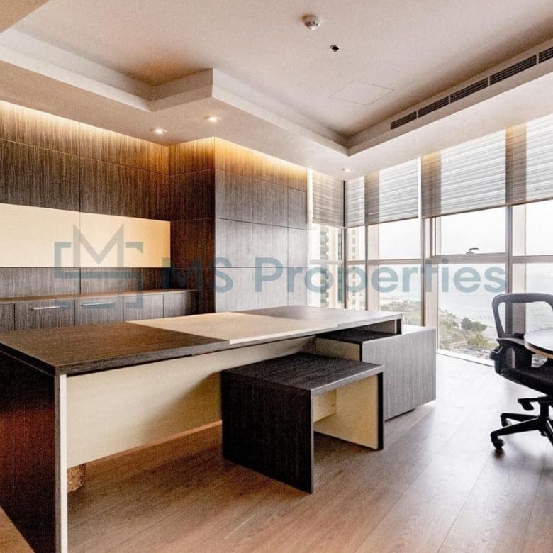 Spacious Office Space with Sea View in West Bay