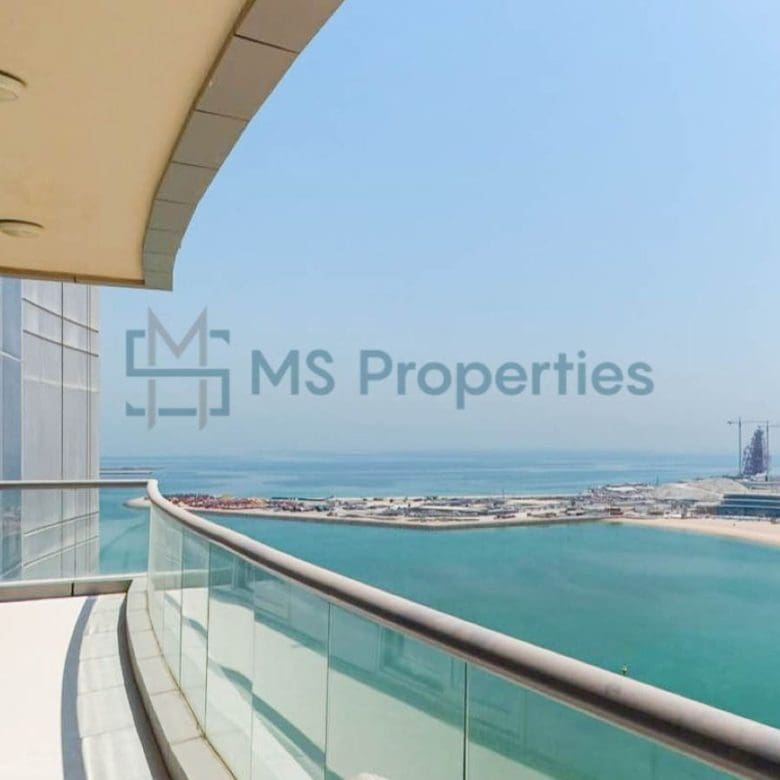 Full Sea View | 1BR Apartment + Office