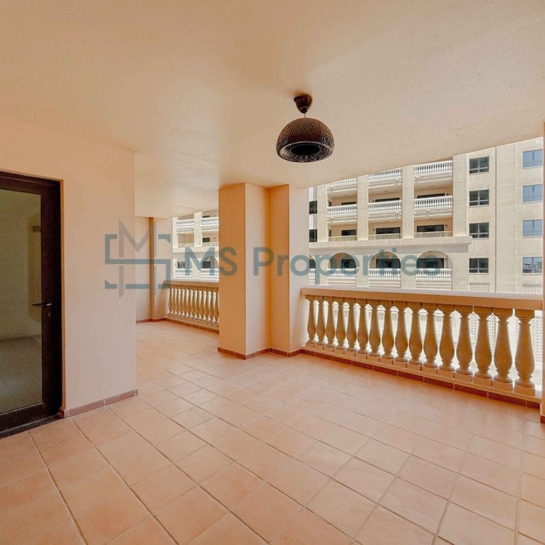 Spacious 1BHK Flat with Huge Balcony for Sale