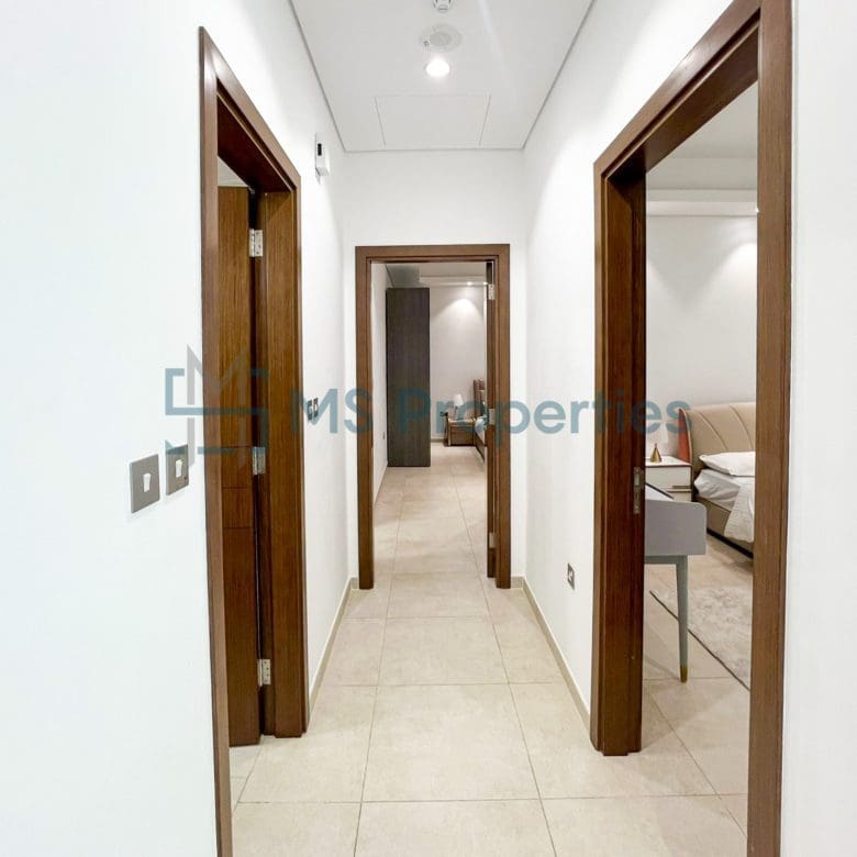 Spacious Modern 2BR Apartment | City View Balcony
