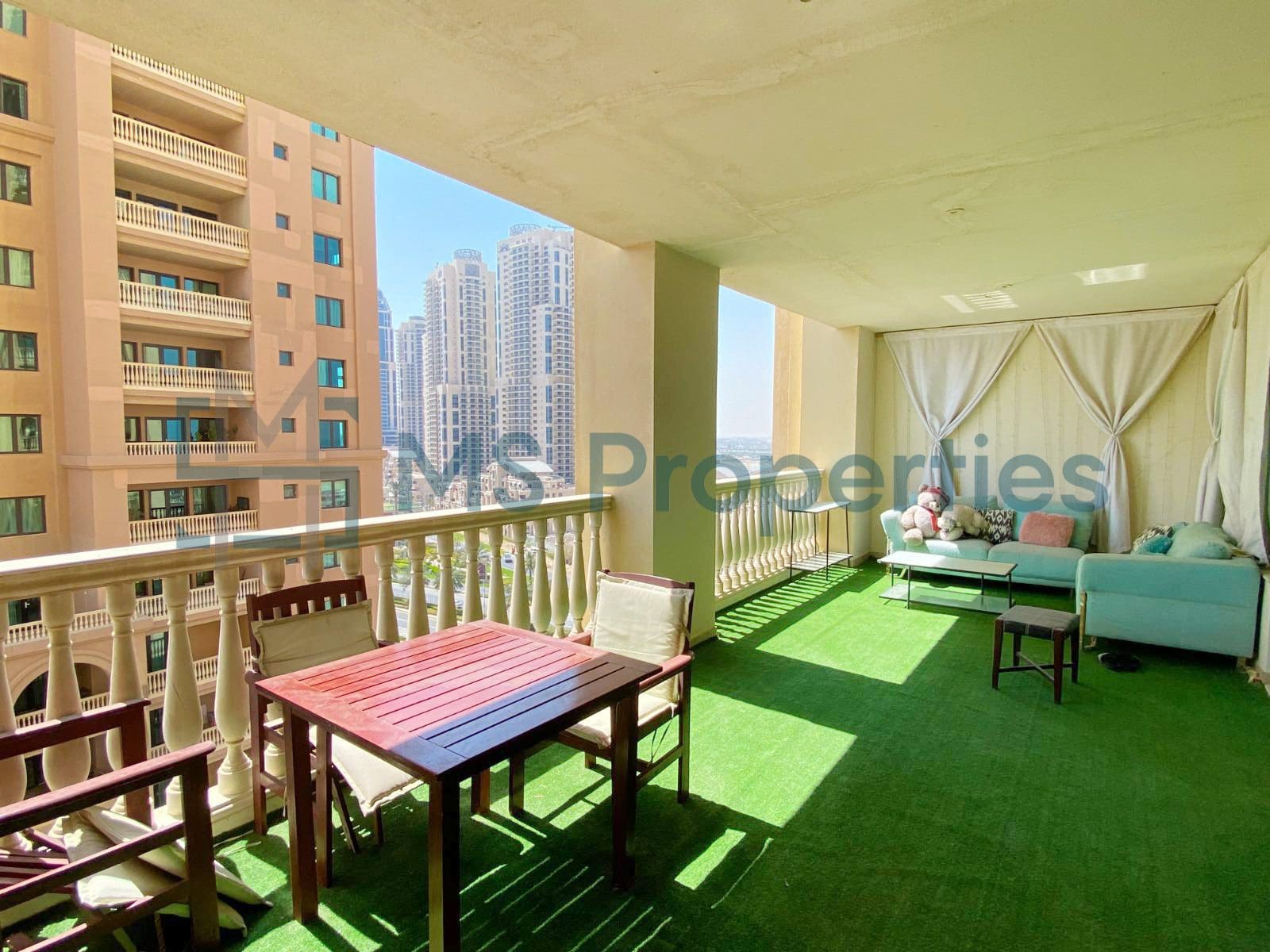 Ready To MoveIn | 2BR Apartment with Huge Balcony