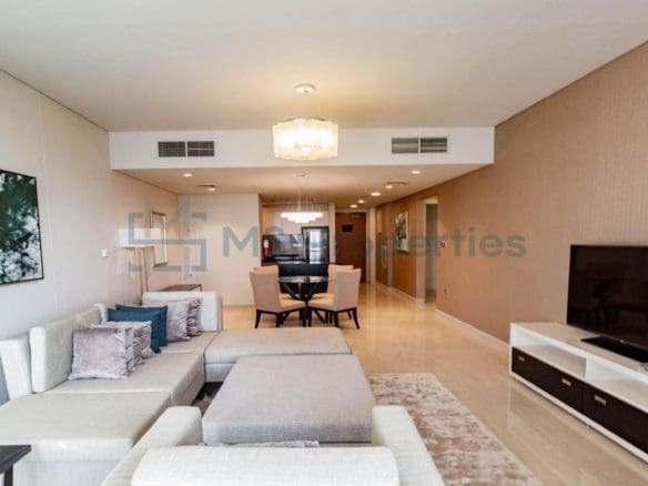 Modern 2BR Apartment with Amazing Balcony