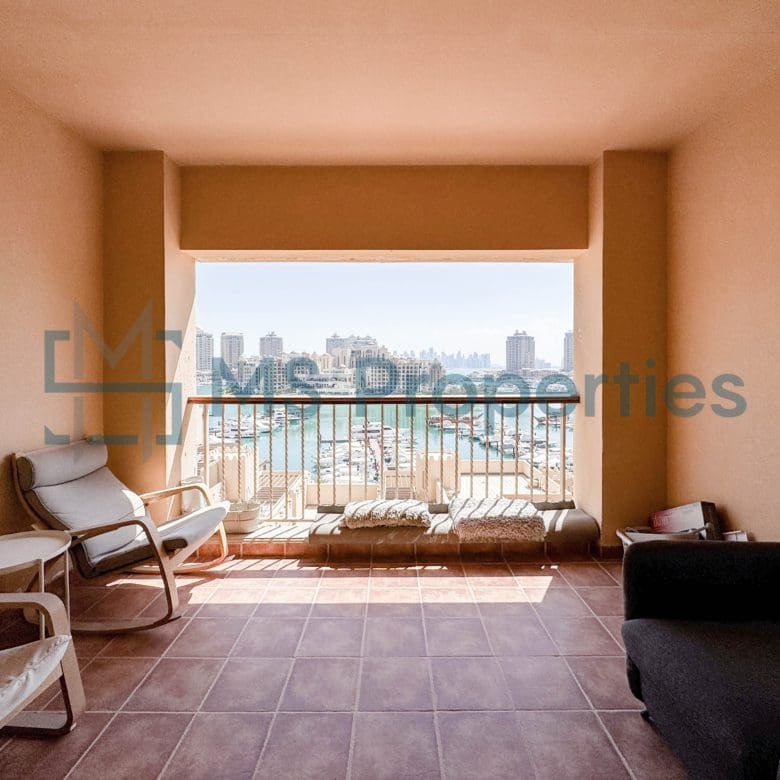 Ready To Move-In | Studio with Marina Balcony View