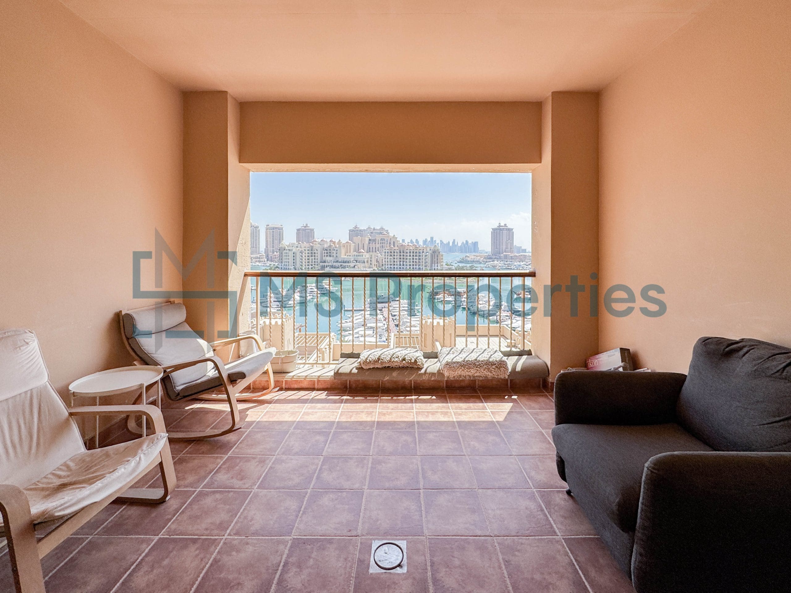 Ready To Move-In | Studio with Marina Balcony View