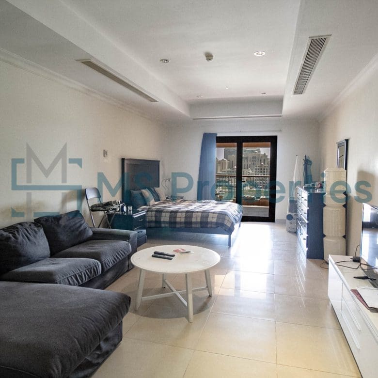 Ready To Move-In | Studio with Marina Balcony View